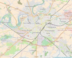 carte de Niort